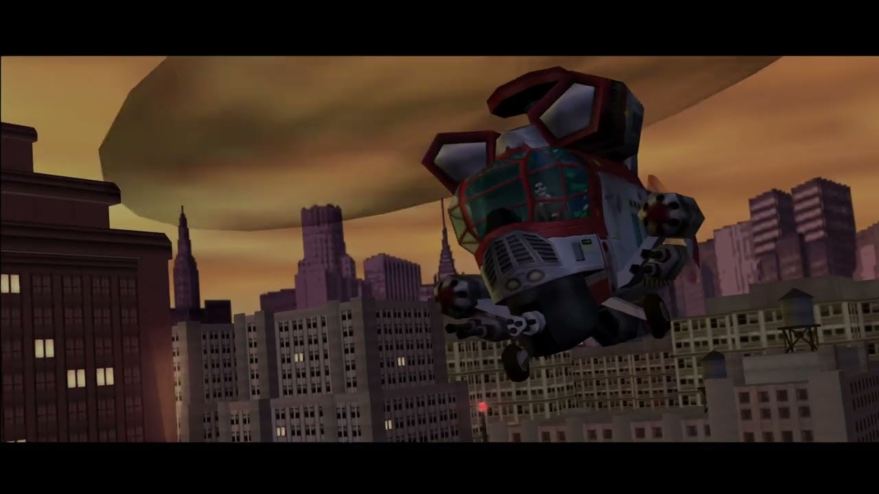 The Incredibles (Video Game) - Mission #2 - Skyline Stretch - PS2