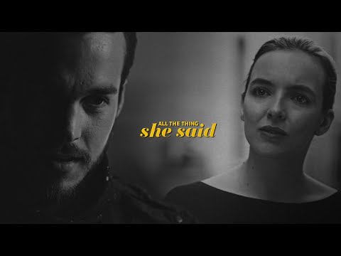 kai + villanelle || all the things she said
