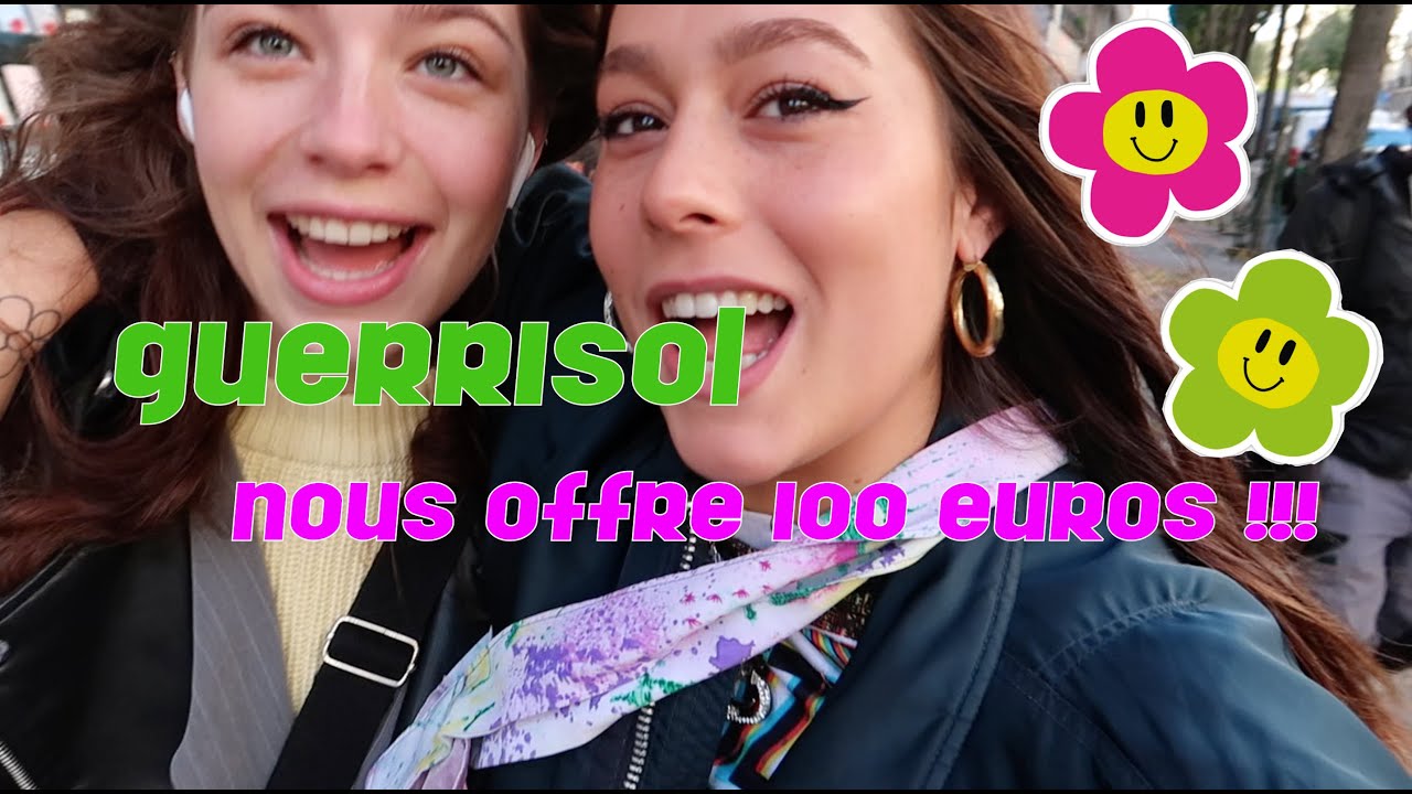 Épisode 1 - Guerrisol nous offre 100 euros !!!