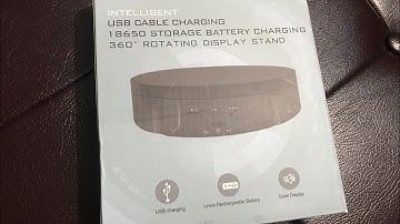 Unboxing and Setup -  Jayegt Rotating Display Stand