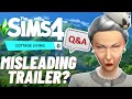 COTTAGE LIVING: BEYOND THE TRAILER- PONDS & ANIMALS Q&A - SIMS 4 NEWS 2021