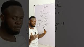 How to solve exponential equation step by step