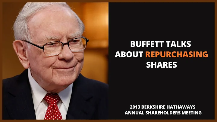 Warren Buffett Talks About Stock Buybacks (2013)
