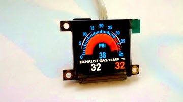 1.5" OLED Graphical Boost Gauge - Prototype 2