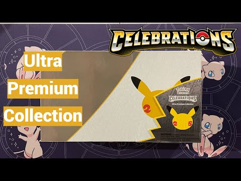 Pokemon Celebrations Ultra Premium Collection Box - Heating up as we