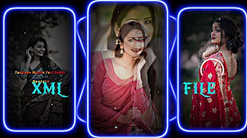 #Zara Zara x bangla song🥀💔xml file bangla song 🔰XML file Hindi song🔰XML file alight motion🔰XML file🔰