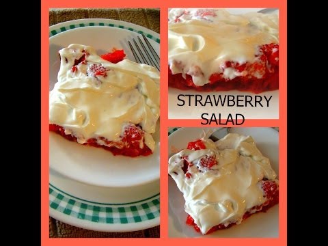 STRAWBERRY JELLO SALAD