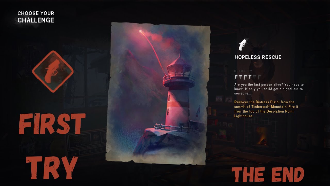 The end - The Long Dark - Hopeless Rescue Challenge