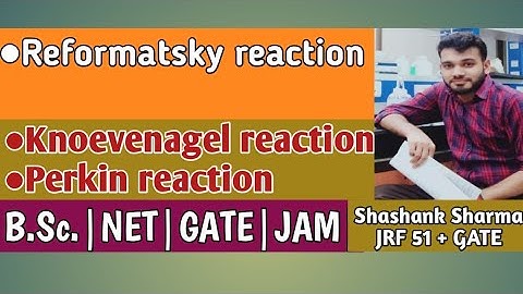 Reformatsky reaction and some other reactions asked in various competitive exams