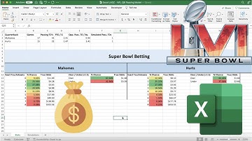Project Super Bowl Passing Touchdowns | Excel