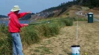Blowing bubbles at the Kite Festival on Whidbey Island screenshot 5