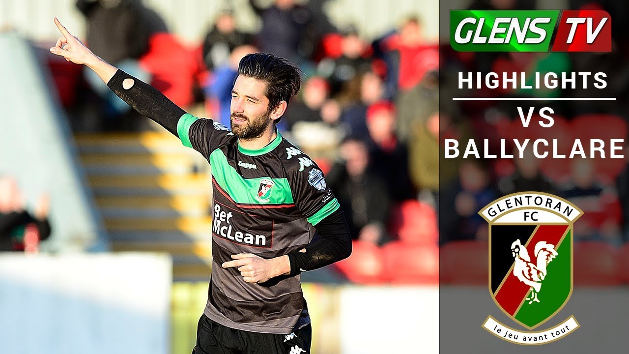 Ballyclare Comrades Vs Glentoran Irish Cup 3rd February 2018 YouTube