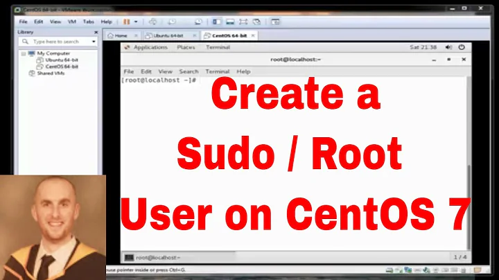 How To Create a Sudo / Root User on CentOS 7