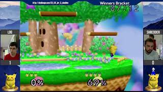 Log Pika Vs Shredder Pika