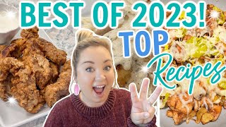 BEST OF 2023 RECIPES | OUR TOP 3 FAVORITE RECIPES OF THE YEAR | EASY COOKING & DINNER IDEAS