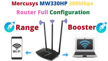 How to Setup Mercusys MW330HP 300Mbps High Power Wireless Router Full Configuration  SK WiFi