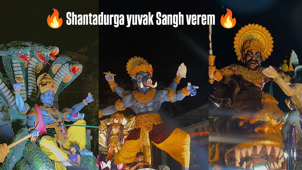 Shantadurga yuvak Sangh 🔥 verem shigmoutsav chitrarath 🔥 2025