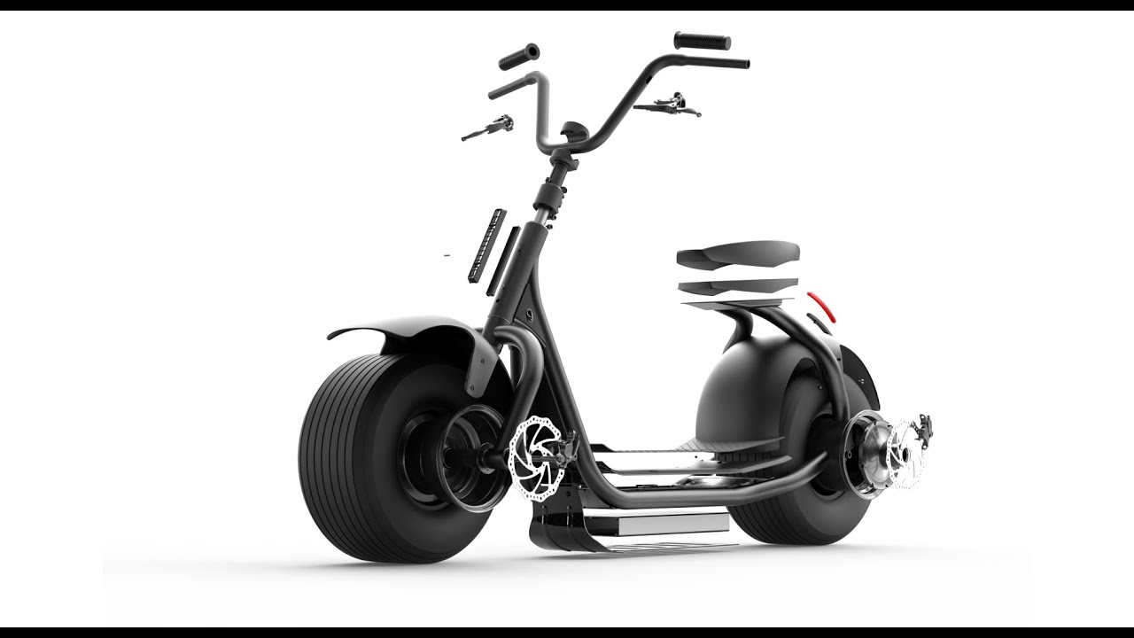 Kaaspeed electric scooter fork installation YouTube