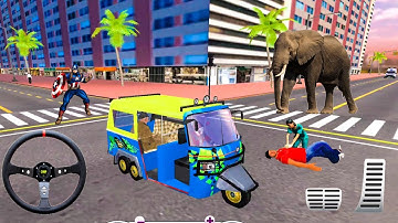 Tuk Tuk Auto Rickshaw Sim #55 - Gameplay Walkthrough  Android Ios Games