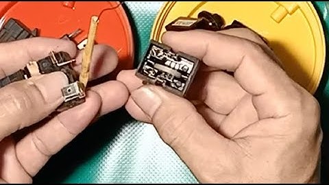 Cấu Tạo/Nguyên Hoạt Động Của Rơ Le Cơ Và Rơ Le Điện tử