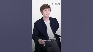 Thumbnail of Freddie Highmore Tries His Best to Speak Arabic