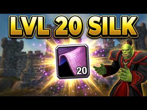 El secreto para farmear Silk Cloth a Nivel 20 en WoW Forever Beta
