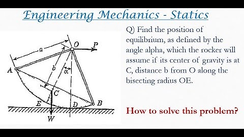 Engineering mechanics solved problem | Method of moments | Statics problems 90