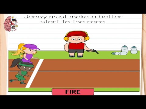 brain test 4 level 97 | jenny must make a better start to the race