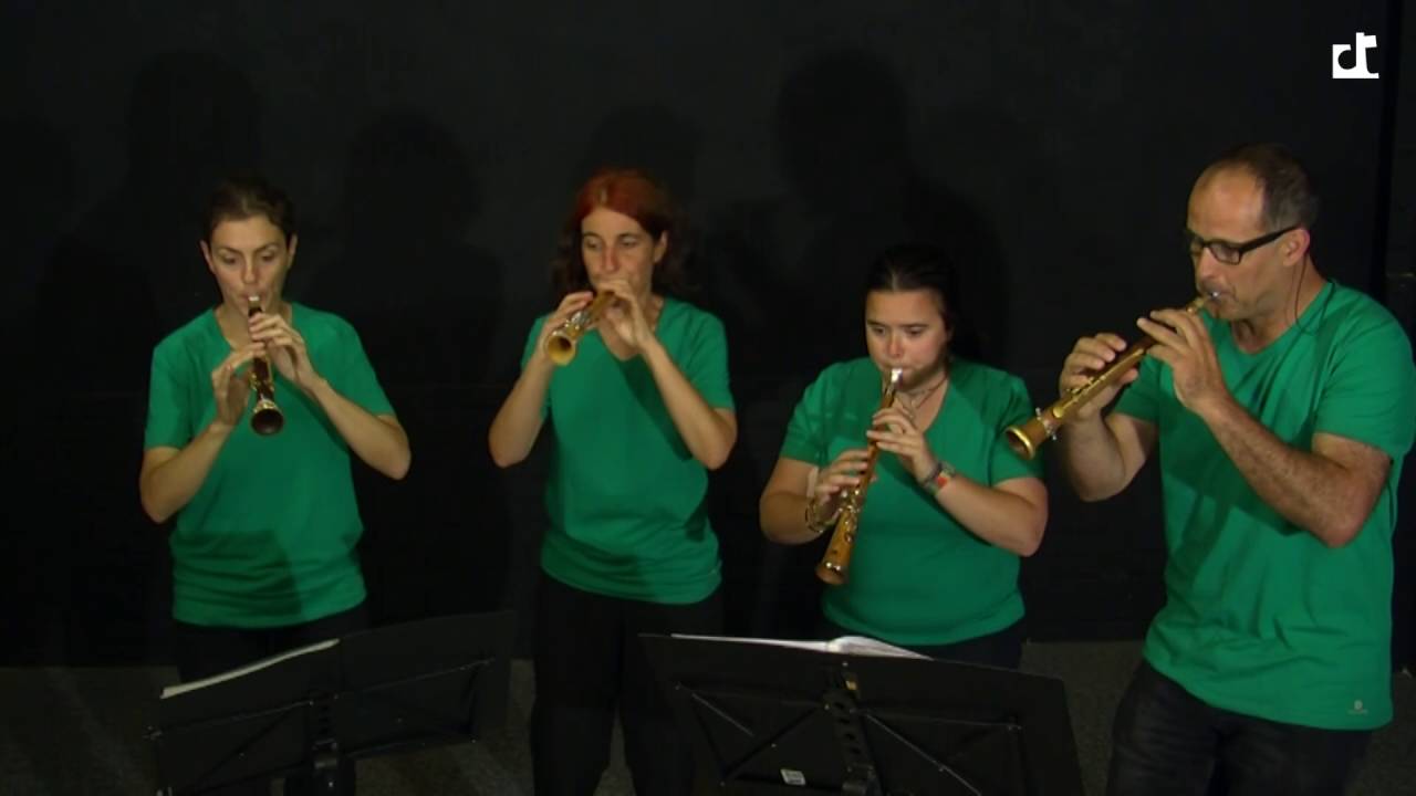 Concert de gralles de Calella: Ball de dimonis de Massalfassar (2016)