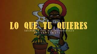 Video thumbnail of "Base De Rap - Lo Que Tú Quieres - Reggae - instrumental 2021 | Beat 🌴"