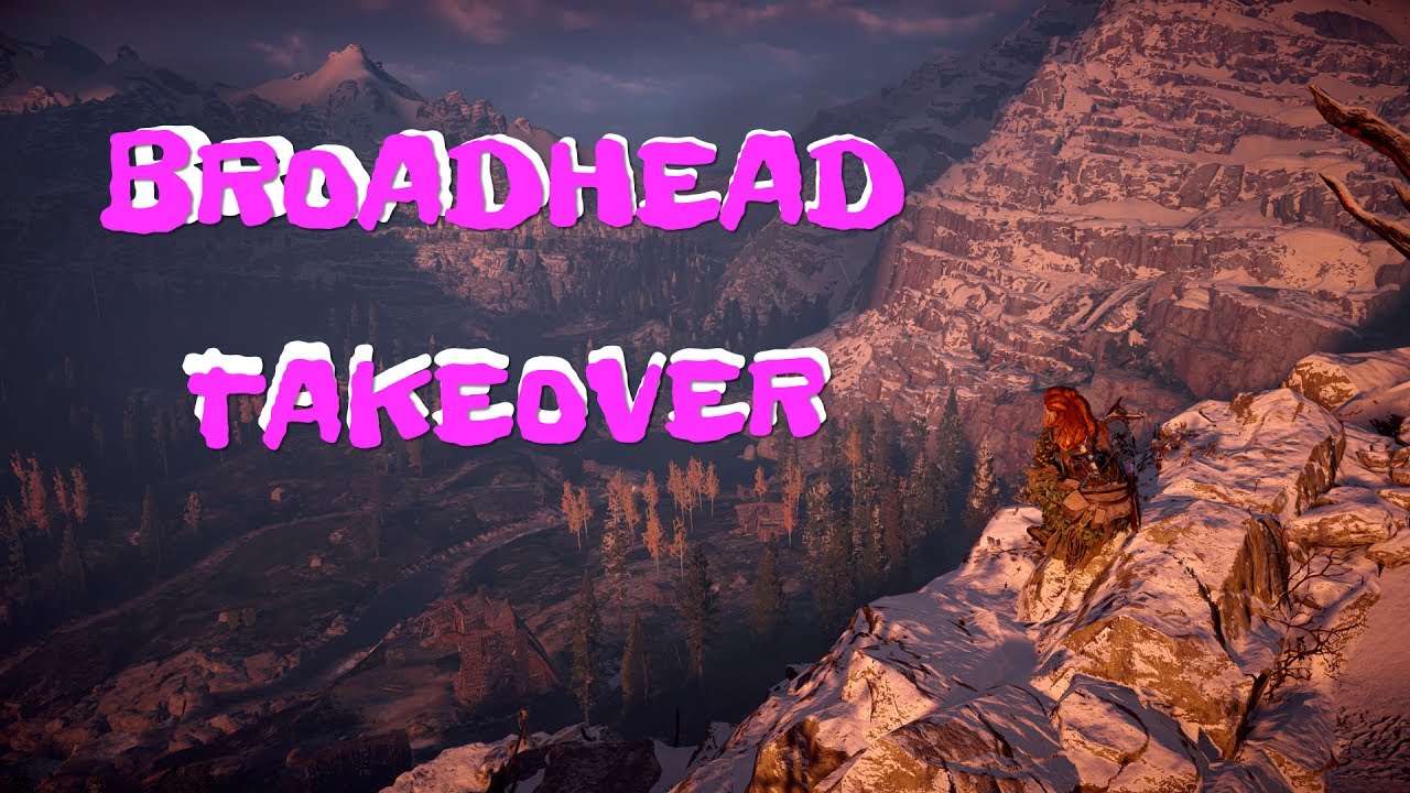 Horizon Zero Dawn Broadhead Info walkthrough gameplay YouTube