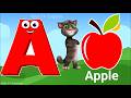 Alphabet, ABC song, ABCD, A to Z, Kids rhymes, collection for writing along dotted lines for toddler