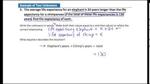 Word Problems: Direct Translation and Two Unknowns