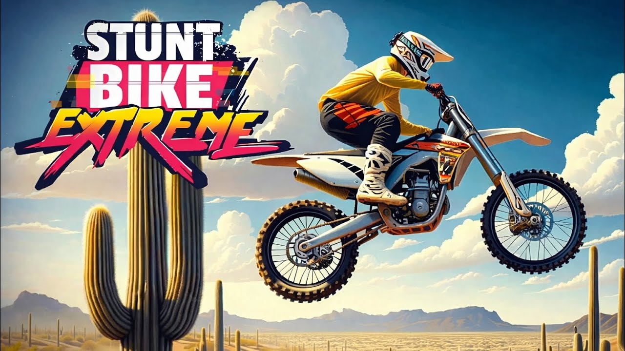 Stunt Bike Extreme.23😵‍💫😵‍💫💪#games #extreme #bike 