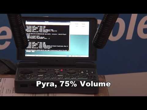 First Pyra Speakers Test
