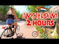 AMSTERDAM 2 HOURS Bicycle TOUR (SERIOUSLY)