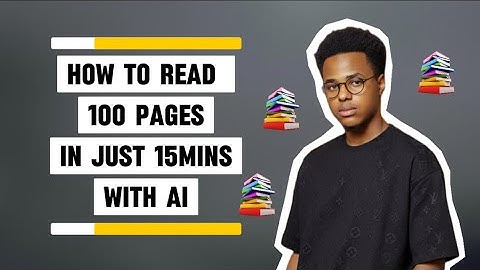 HOW TO READ AND SUMMARIZED BOOKS WITH AI 🤖 | OVER 100k BOOKS 📕 | WITH 15MINUTES AI