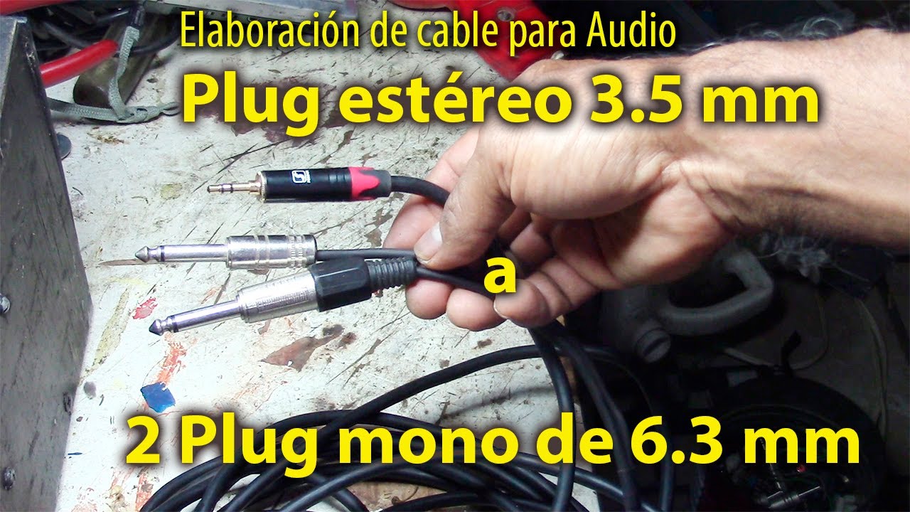 CABLE DE AUDIO ESTEREO DE MINI PLUG 3.5MM A MINI PLUG 3.5MM DE 10