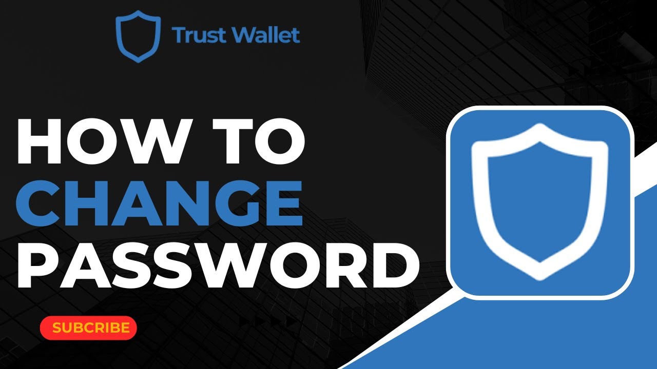 How to Change Trust Wallet Account Password ! - YouTube