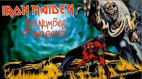Iron Maiden – Number of the Beast | 4K AI Remaster of 80s Metal Video
