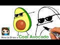 How to Draw a Cool Avocado Dabbing