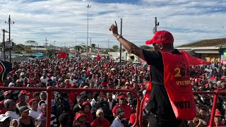 Julius Malema addressing Duncan Village residents - 21 October 2026 