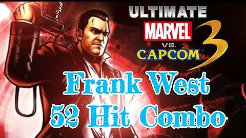 ULTIMATE MARVEL VS. CAPCOM 3: Frank West 52 Hit Combo (Requires Frank at Lv. 4 or 5)
