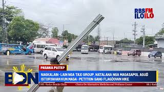 NAGKALAIN-LAIN NGA TAXI GROUP, MAGASAPOL AGUD ISTORYAHAN KUN MAGA-PETITION SANG FLAGDOWN HIKE