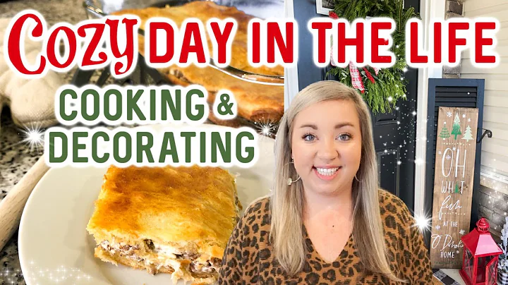 COZY DAY IN THE LIFE | COOKING AND DECORATING | GE...