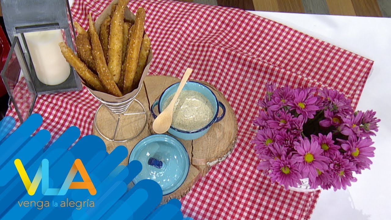 ¡Palitos de pescado con aderezo de habanero tatemado! tv azteca uno