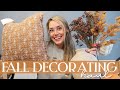 DECORATING FOR FALL IDEAS - FALL DECOR HAUL 2022 | DESIGNER DUPES HOMEGOODS, TARGET, GOODWILL &amp; MORE