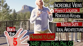 Escape to Colorado Dream Living in Pine: 34481 Jensen Road Bob’s Top 5 Features Revealed