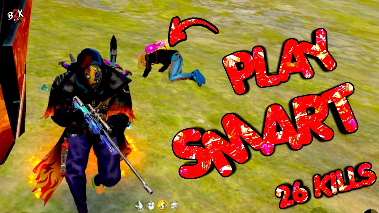 [B2K] THE KING IS BACK: 26 KILLS SOLO VS SQUAD INSANE SNIPING!