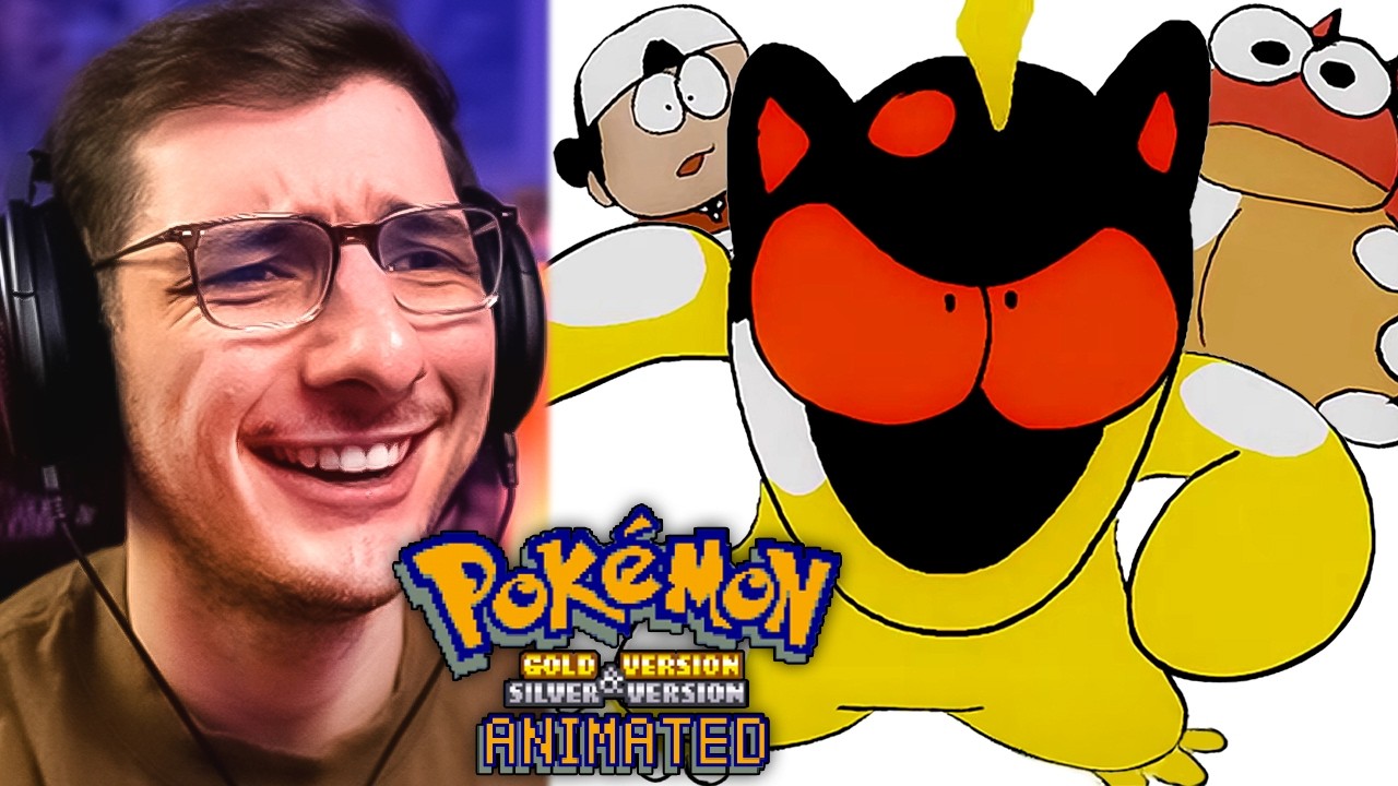 САМАЯ СМЕШНАЯ АНИМАЦИЯ Pokemon Gold & Silver!